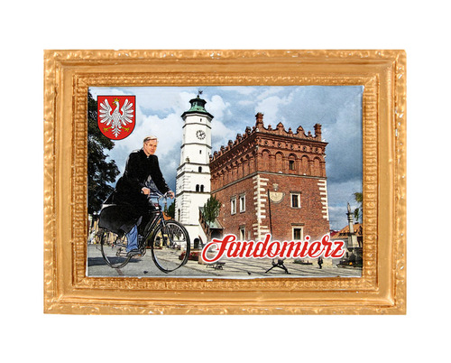 Polyresinowy magnes rama Sandomierz