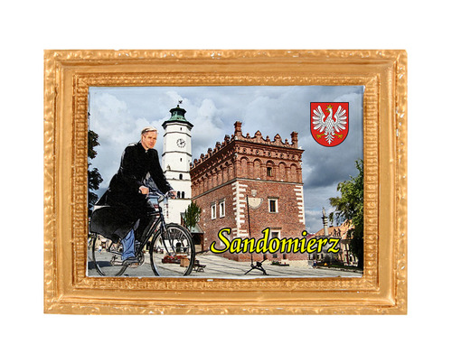 Polyresinowy magnes rama Sandomierz