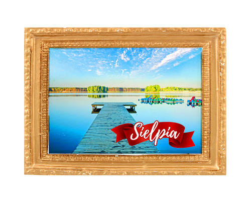 Polyresinowy magnes rama Sielpia
