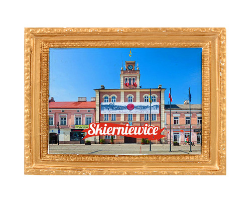 Polyresinowy magnes rama Skierniewice