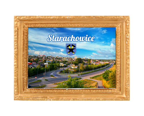 Polyresinowy magnes rama Starachowice