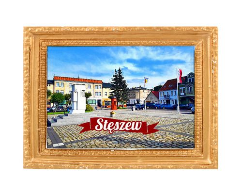 Polyresinowy magnes rama Stęszew