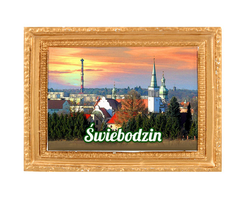 Polyresinowy magnes rama Świebodzin