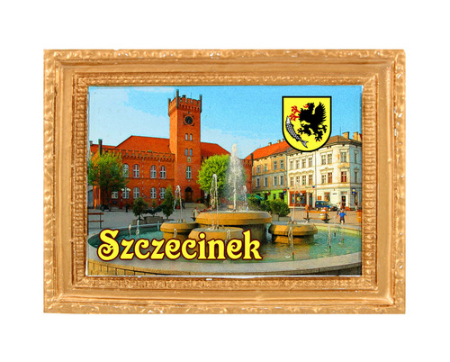 Polyresinowy magnes rama Szczecinek