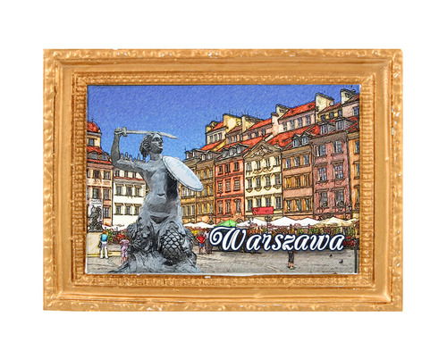 Polyresinowy magnes rama Warszawa
