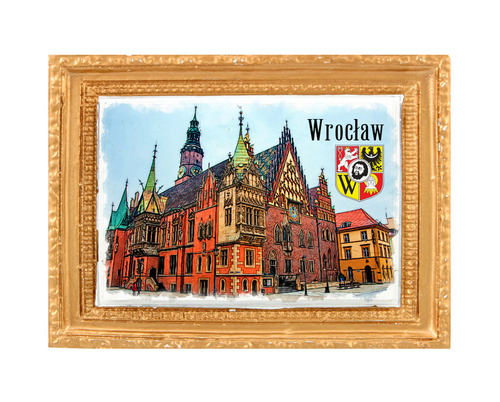 Polyresinowy magnes rama Wrocław