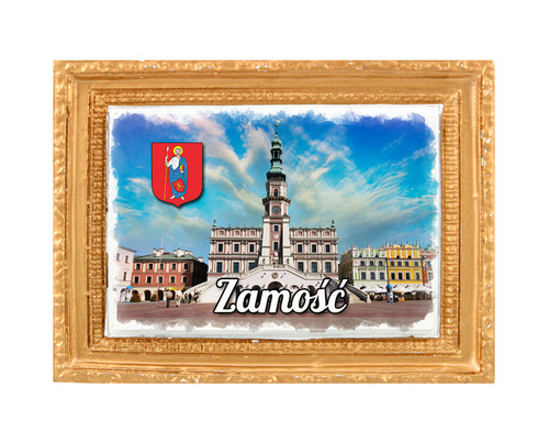 Polyresinowy magnes rama Zamość