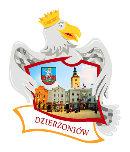 Polyresinowy magnes Orzeł Dzierżoniów