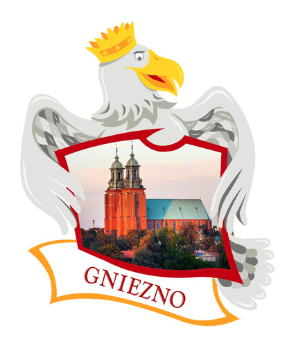 Polyresinowy magnes Orzeł Gniezno