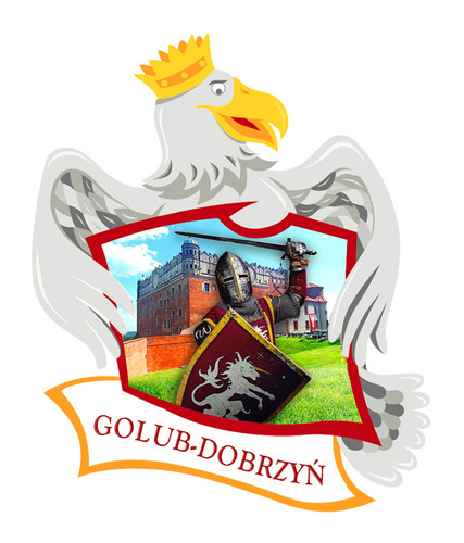 Polyresinowy magnes Orzeł Golub-Dobrzyń