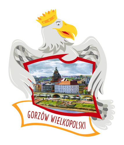 Polyresinowy magnes Orzeł Gorzów Wielkopolski