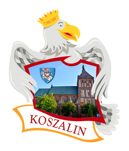 Polyresinowy magnes Orzeł Koszalin