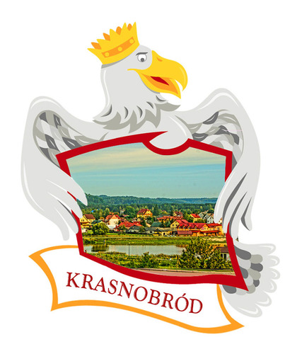 Polyresinowy magnes Orzeł Krasnobród