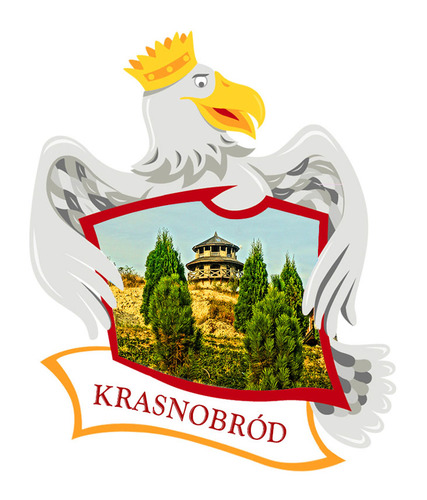 Polyresinowy magnes Orzeł Krasnobród