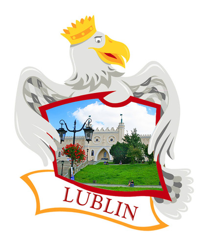 Polyresinowy magnes Orzeł Lublin