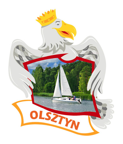 Polyresinowy magnes Orzeł Olsztyn