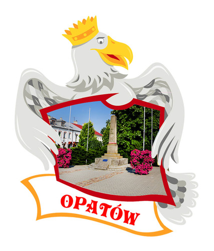 Polyresinowy magnes Orzeł Opatów