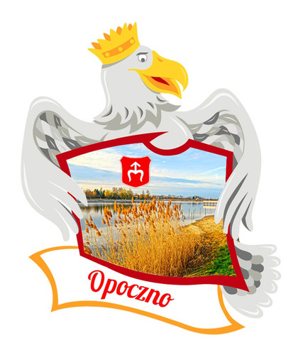 Polyresinowy magnes Orzeł Opoczno