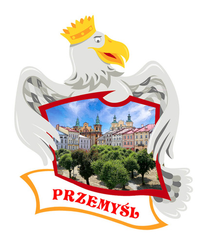 Polyresinowy magnes Orzeł Przemyśl