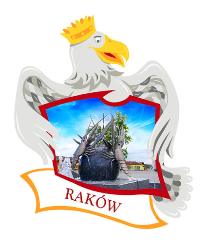 Polyresinowy magnes Orzeł Raków