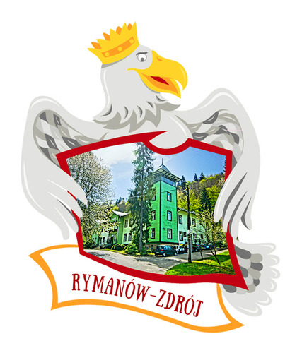 Polyresinowy magnes Orzeł Rymanów-Zdrój