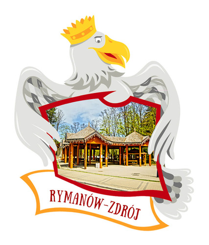 Polyresinowy magnes Orzeł Rymanów-Zdrój