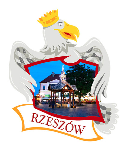 Polyresinowy magnes Orzeł Rzeszów