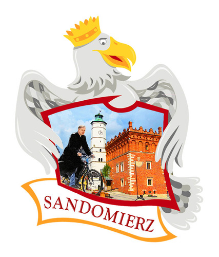 Polyresinowy magnes Orzeł Sandomierz