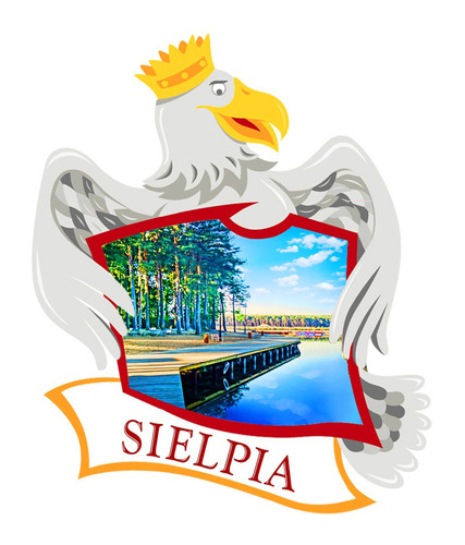 Polyresinowy magnes Orzeł Sielpia