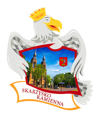 Polyresinowy magnes Orzeł Skarżysko-Kamienna