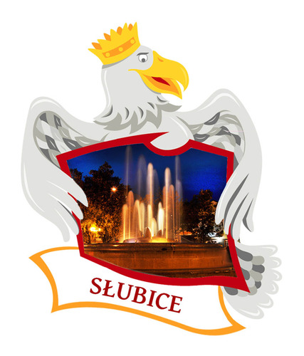 Polyresinowy magnes Orzeł Słubice
