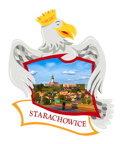 Polyresinowy magnes Orzeł Starachowice