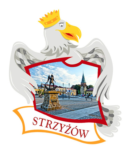 Polyresinowy magnes Orzeł Strzyżów