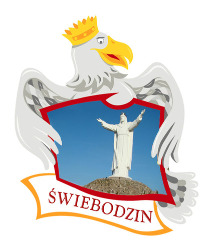 Polyresinowy magnes Orzeł Świebodzin