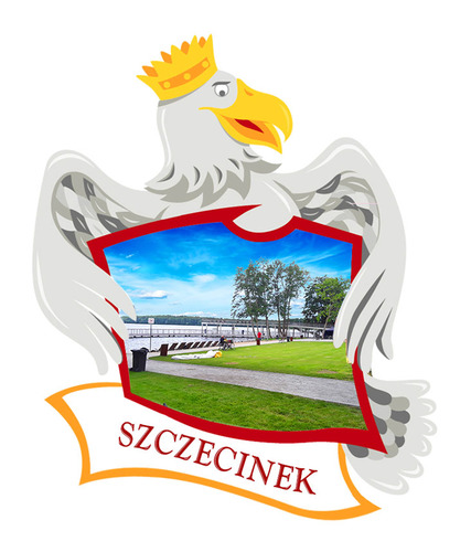 Polyresinowy magnes Orzeł Szczecinek