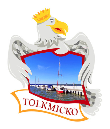Polyresinowy magnes Orzeł Tolkmicko