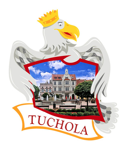 Polyresinowy magnes Orzeł Tuchola