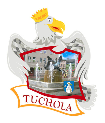 Polyresinowy magnes Orzeł Tuchola