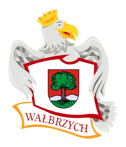 Polyresinowy magnes Orzeł Wałbrzych