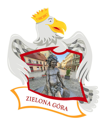 Polyresinowy magnes Orzeł Zielona Góra
