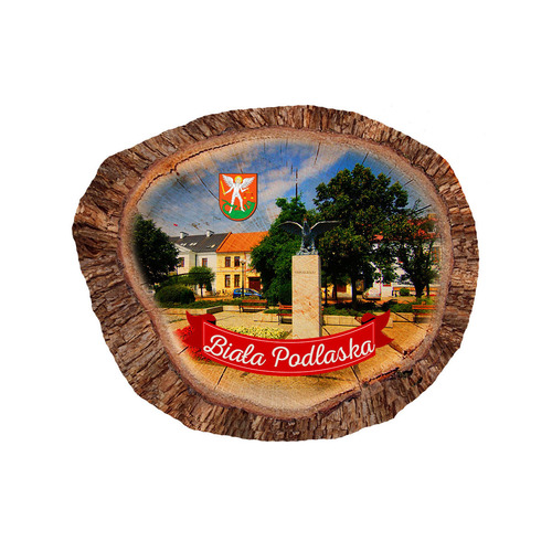 Magnes polyresinowy pieniek owal Biała Podlaska