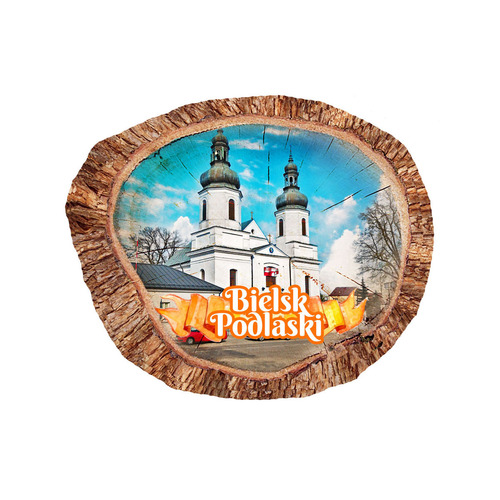 Magnes polyresinowy pieniek owal Bielsk Podlaski