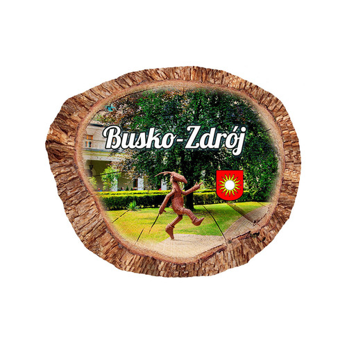 Magnes polyresinowy pieniek owal Busko-Zdrój