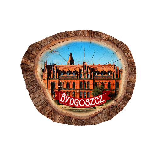 Magnes polyresinowy pieniek owal Bydgoszcz