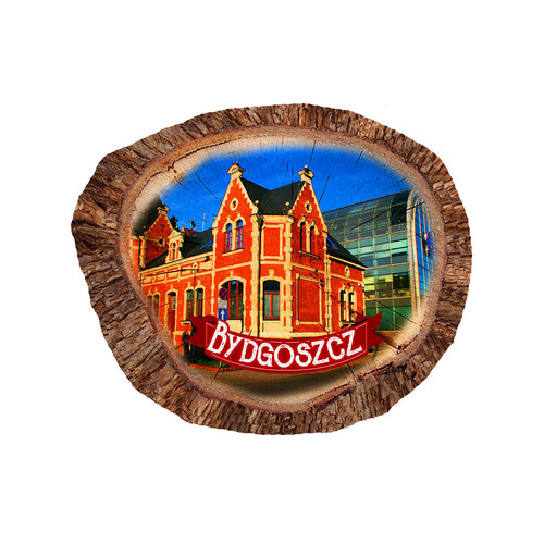 Magnes polyresinowy pieniek owal Bydgoszcz