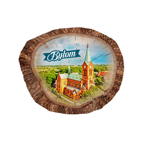 Magnes polyresinowy pieniek owal Bytom