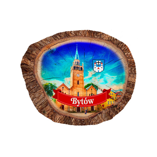 Magnes polyresinowy pieniek owal Bytów