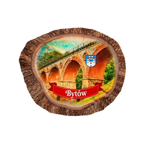 Magnes polyresinowy pieniek owal Bytów
