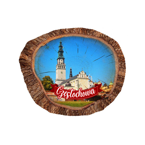 Magnes polyresinowy pieniek owal Częstochowa