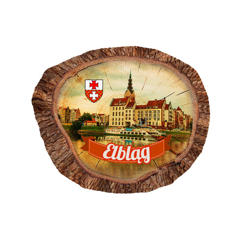 Magnes polyresinowy pieniek owal Elbląg